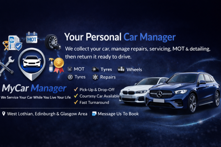 🚗 Car Pick-Up Service | MOT, Repairs, Wheels & Servicing – MyCar Manager