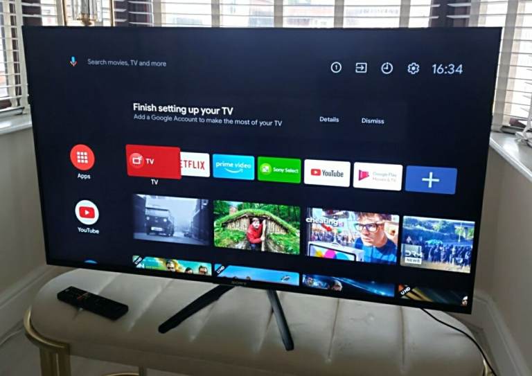 Sony Bravia Android Smart TV, Has All The Apps, 49 inch Screen, 4 K Picture Quality, Top Quality TV