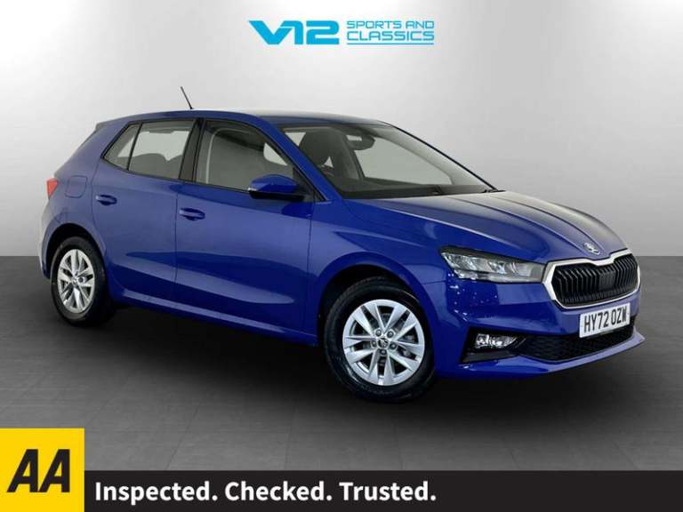 2022 Skoda Fabia 1.0 MPI SE Comfort Euro 6 (s/s) 5dr Manual Hatchback Petrol Manual