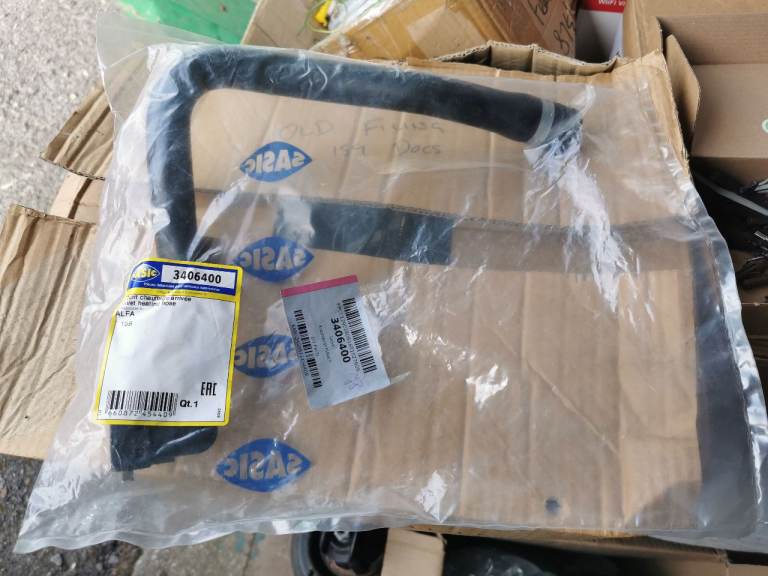 SASIC 3406400 Alfa Romeo 159 Inlet Heating / Heater Hose - New
