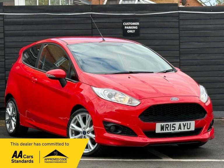 2015 Ford Fiesta 1.0T EcoBoost Zetec S Euro 6 (s/s) 3dr HATCHBACK Petrol Manual