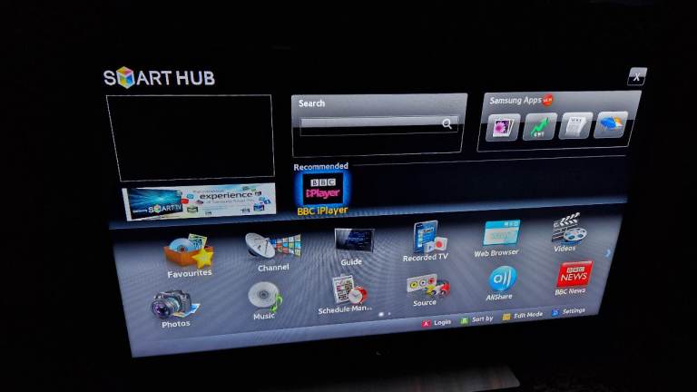 FAULTY Samsung UE40D6530 Series 6 SMART 3D Full HDLED TV