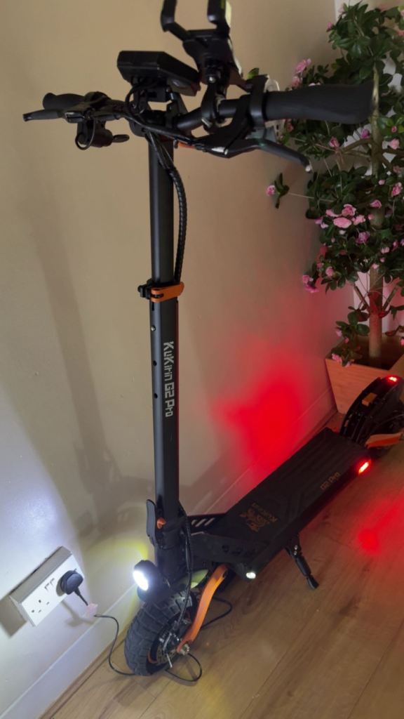 Kurkirin G2 Pro Electric Scooter - Black/Orange