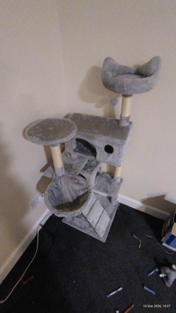 Cat climbing frame 