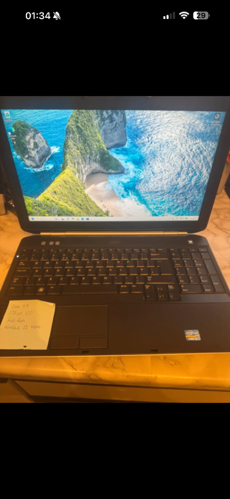 Dell laptop 