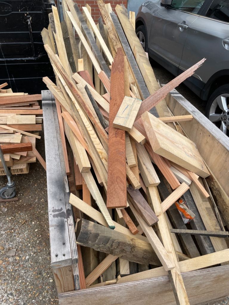 Free firewood - workshop offcuts