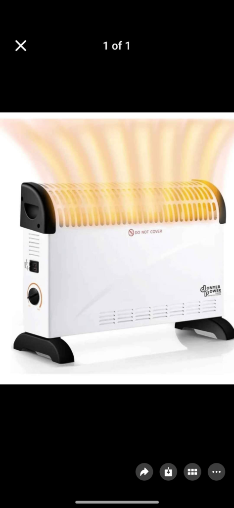 POWER Convector Radiator Heater 2000W-Brand New