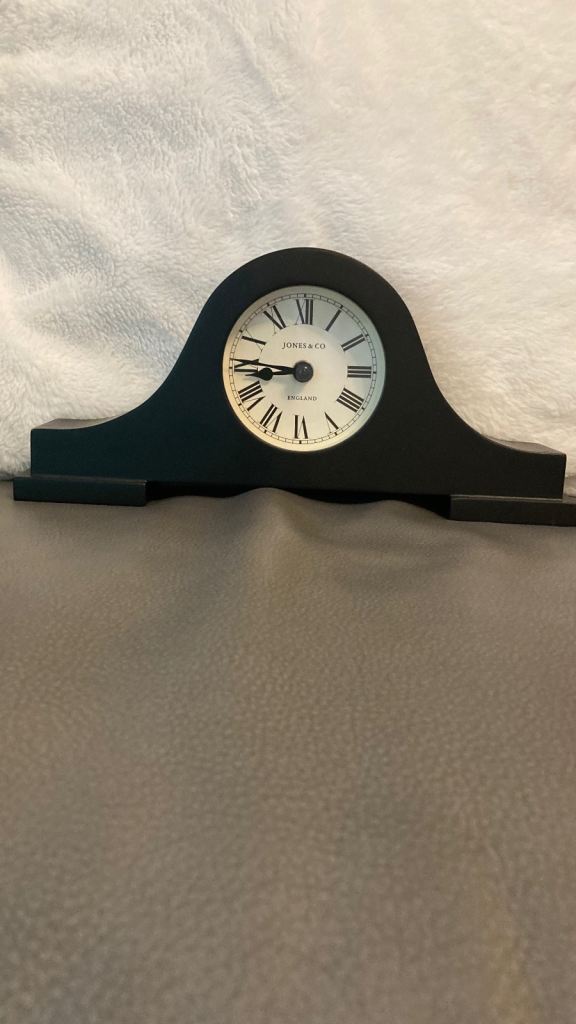 Black Mantel Clock