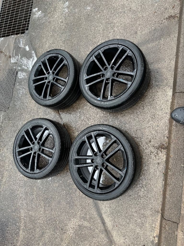 VW GOLF GTD ALLOY WHEELS 