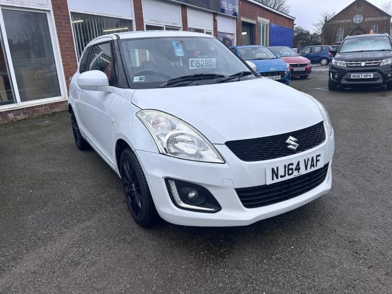 2014, SUZUKI SWIFT 1.2 SZ3 White Manual Petrol