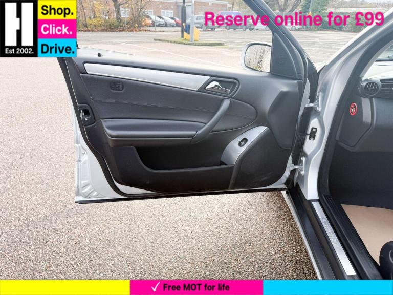 2006 Mercedes-Benz C Class 1.8 C180 Kompressor Avantgarde SE Saloon 4dr Petrol Automatic (193 g/k...