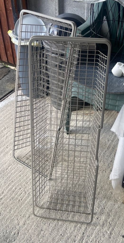 Ikea pax draw baskets x4
