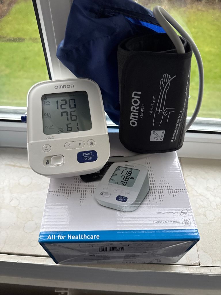 OMRON X3 Comfort Automatic Upper Arm Blood Pressure Monitor