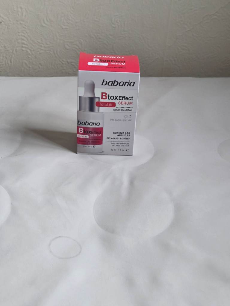Babaria BtoxEffect TotalLift Serum - New, Unopened