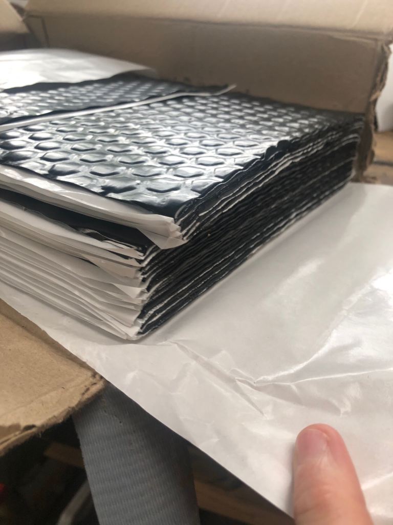 Dodo Mat DEADN Pro Sound Deadening sheets ( 370 x 250mm; 2mm thick). 40 no. sheets. 