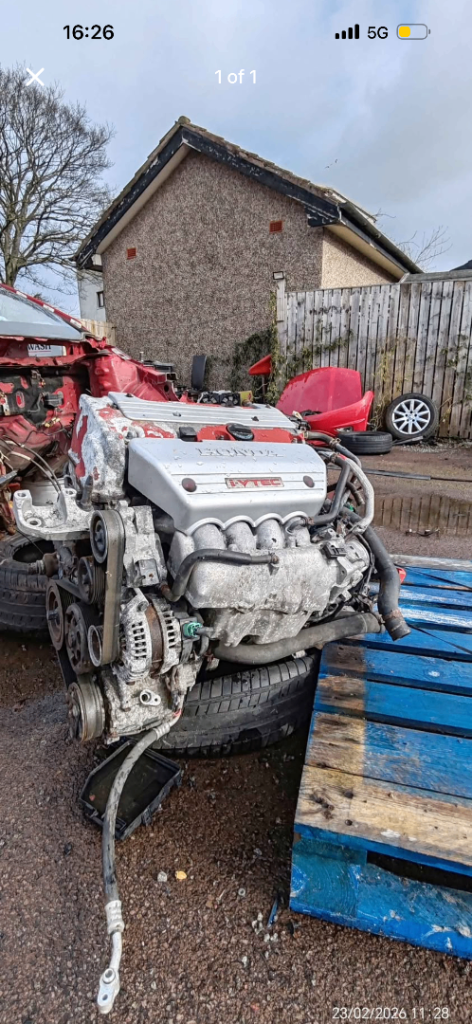 Honda Civic Type R FN2 k20z4 complete engine 