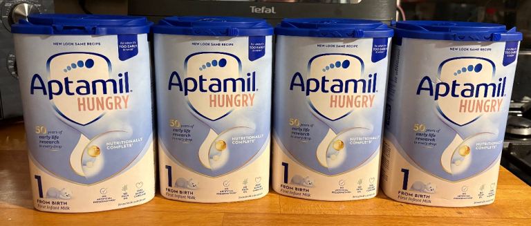 3x Aptamil hungry baby - unopened 