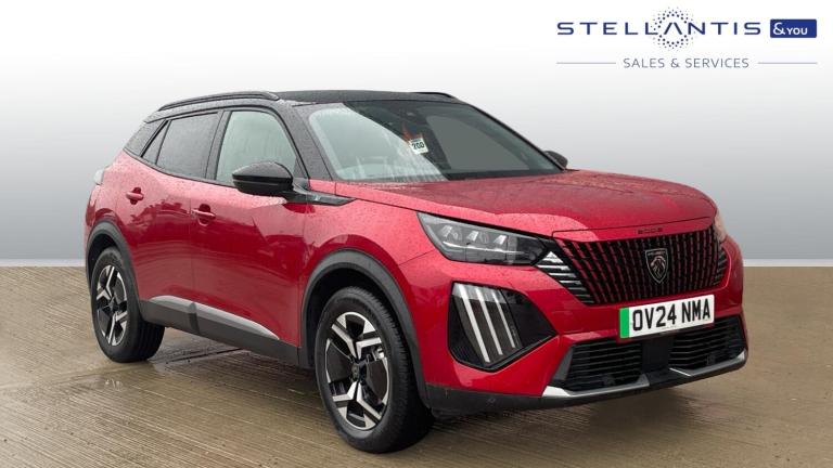 2024 Peugeot 2008 50kWh GT SUV 5dr Electric Auto (7kW Charger) (136 ps) SUV Electric Automatic