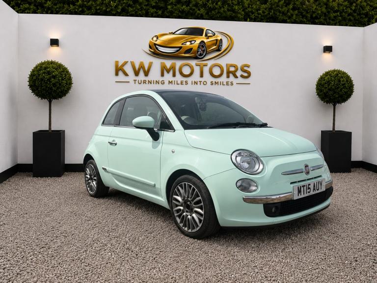 2015 Fiat 500 1.2 Lounge 3dr [Start Stop] HATCHBACK Petrol Manual