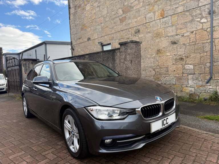 17 REG BMW 318I SPORT TOURING TURBO ESTATE 5DR GREY BODYKIT SATNAV CRUISE B/TH