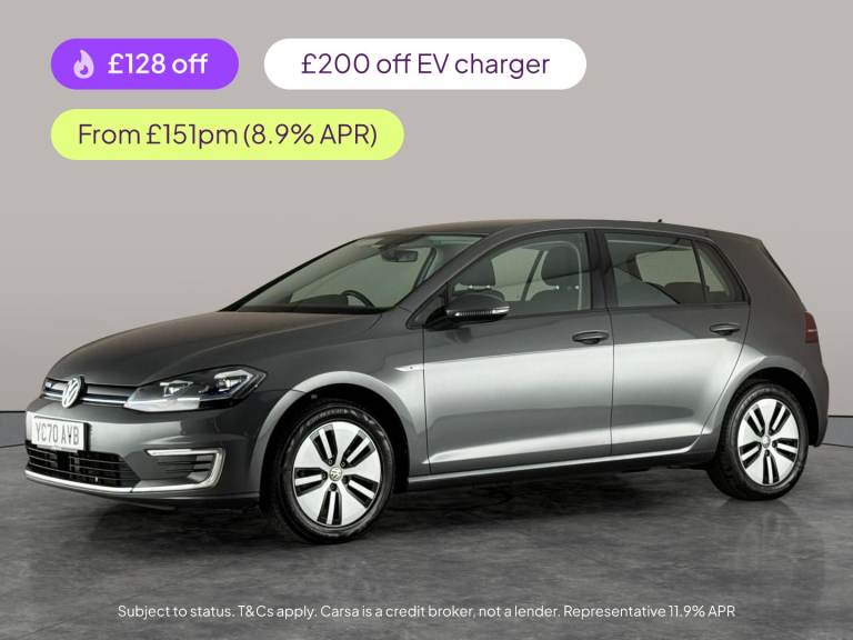 2020 Volkswagen Golf 99kW e-Golf 35kWh 5dr Auto HATCHBACK ELECTRIC Automatic