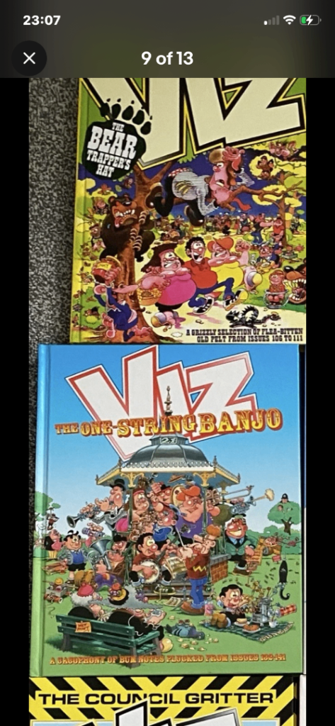VIZ ANNUALS - 19 Vintage Viz Annuals In Excellent Condition 