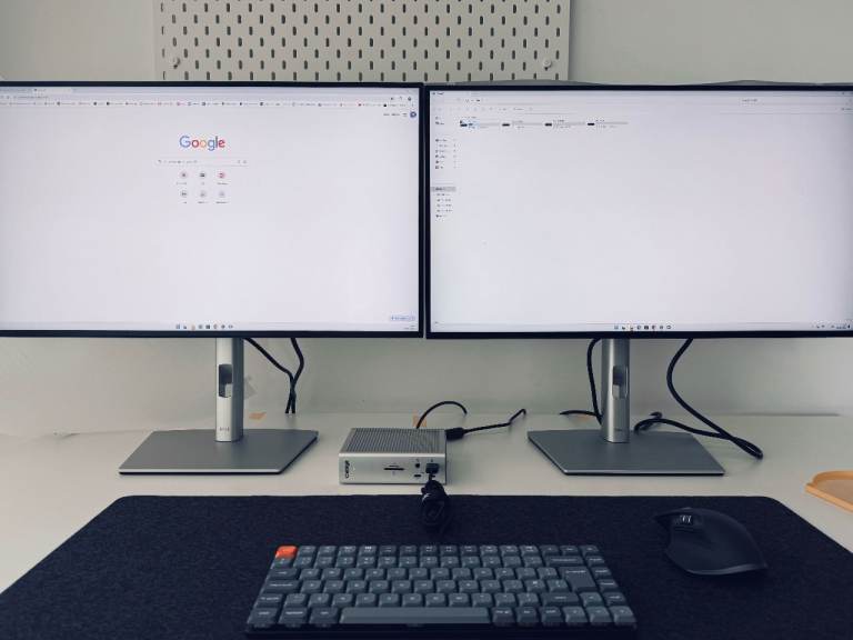 Dell UltraSharp U2723QE 27 inch 4K USB-C Hub Monitors x2