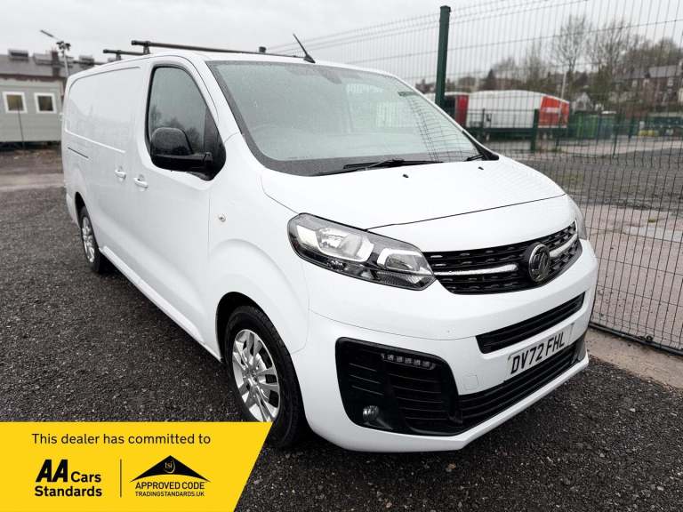 2022 Vauxhall Vivaro 2900 1.5d 100PS Sportive H1 Van PANEL VAN DIESEL Manual