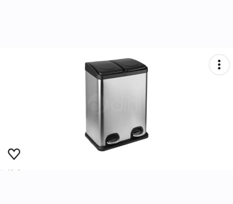 Dihl 40L Stainless Steel Pedal Bin - Almost New