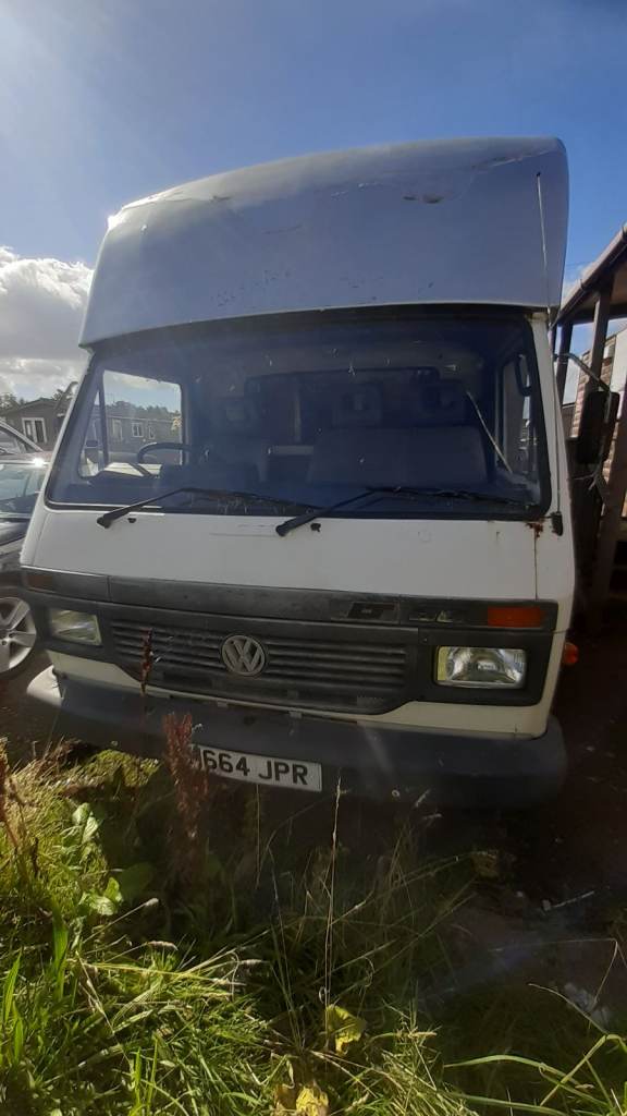 Rare Volkswagen LT50 running and driving