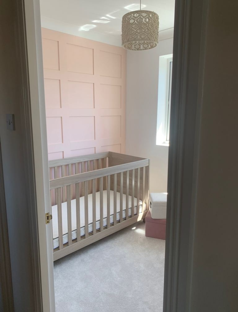 Gorgeous cot - bed and chest of drawers with removable changing table 