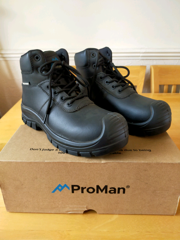 Rock Fall All Purpose Safety Boots With Steel Toe Caps Size 5