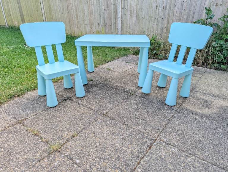 IKEA Children's Table and Matching Chairs 