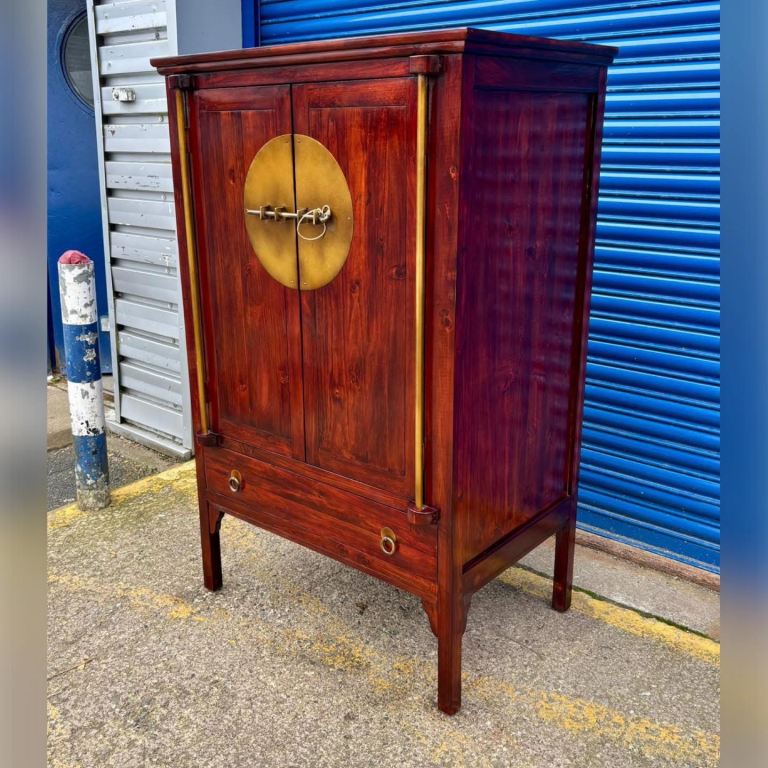 Vintage Oriental Chest/ Cabinet £195