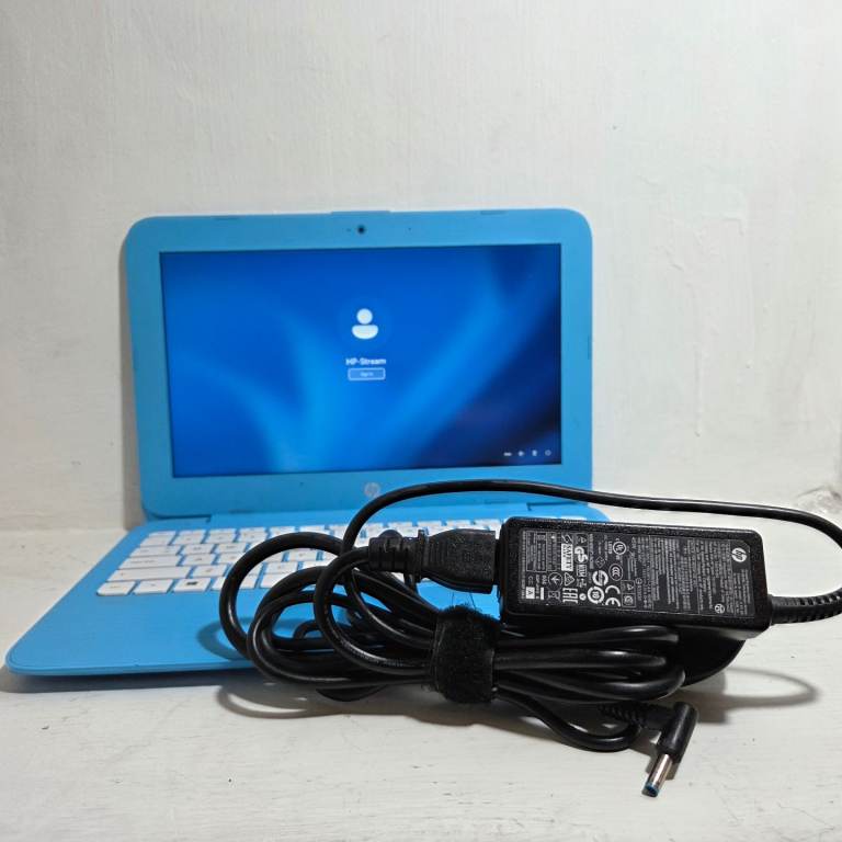 Blue HP Stream laptop plus life time Activated Microsoft Office 365