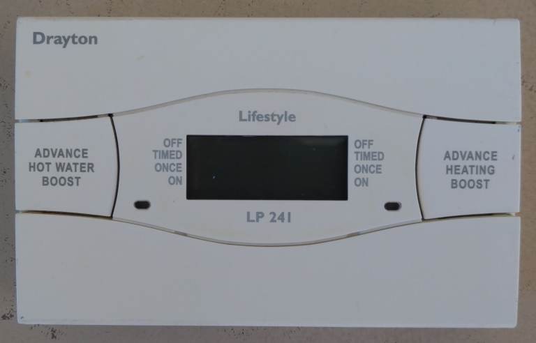 Drayton thermostat LP 241 7 days Program 