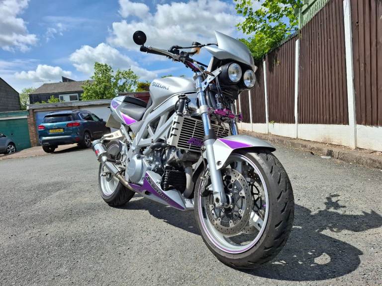 2005 Suzuki SV1000 Streetfighter – 16k Miles – FSH – Twin Nitro Racing Slip-Ons