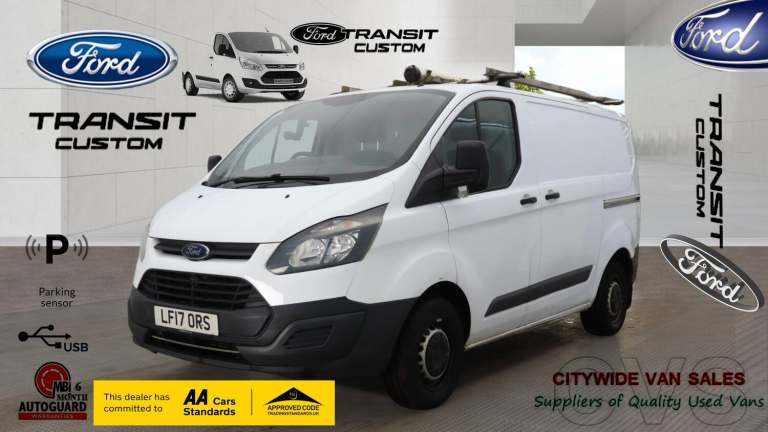 2017 Ford Transit Custom 2.0 TDCi 105ps Low Roof Van PANEL VAN Diesel Manual