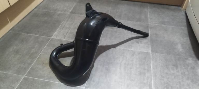 image for Kx85 original standard front header exhaust pipe 