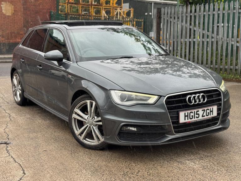 2015 Audi A3 2.0 TDI S line Sportback 5dr Diesel Manual Euro 6 (s/s) (184 ps)