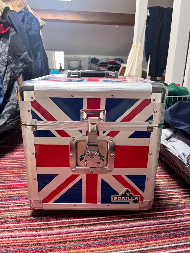 Gorilla DJ 12” Record Box Union Jack 