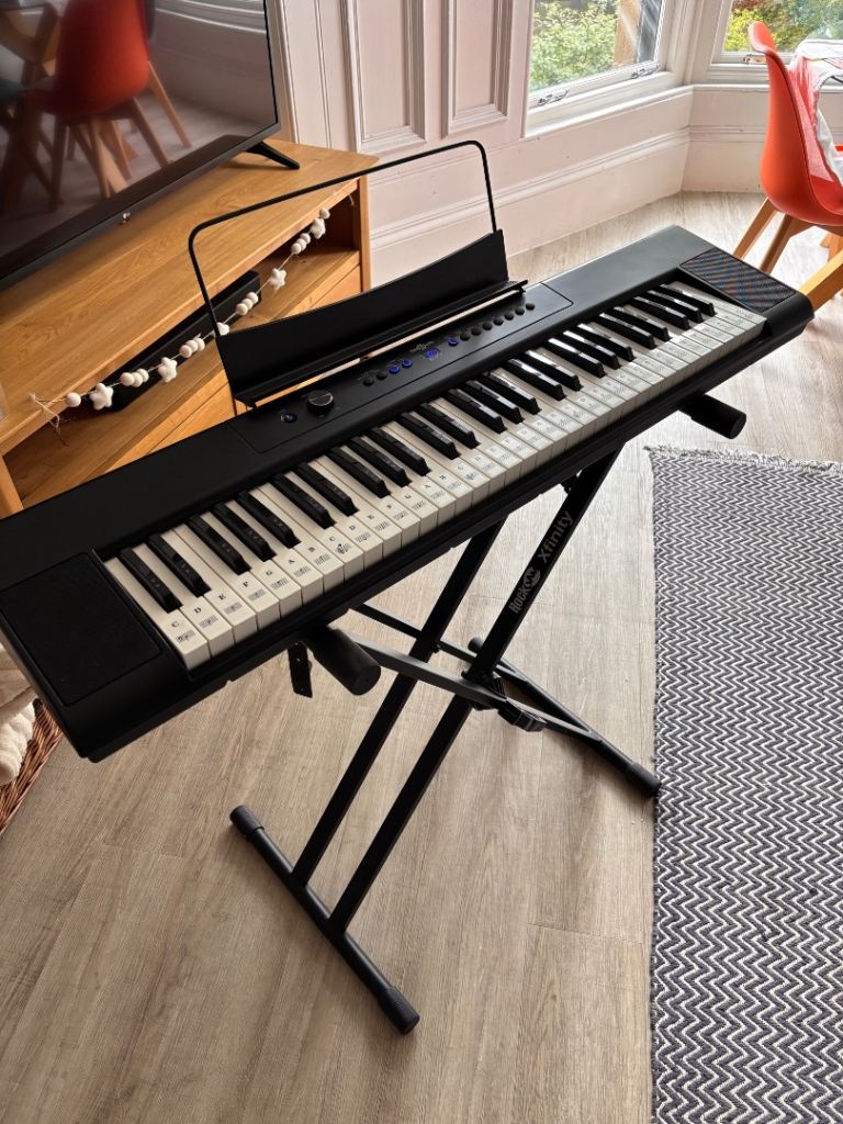 Electric Keyboard with Stand