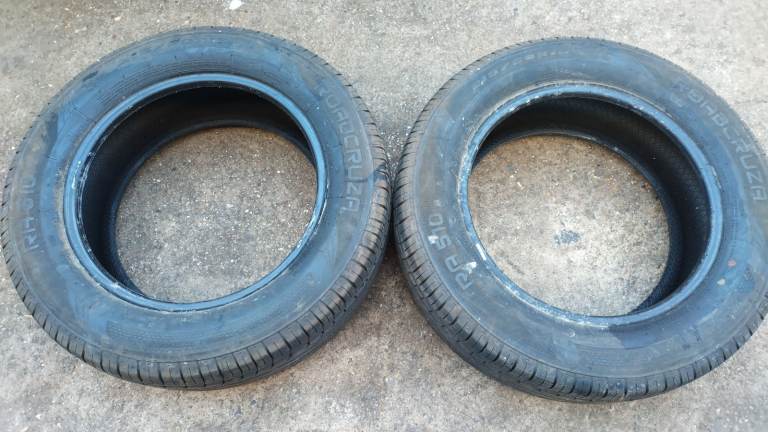 2 X roadcruza ra510 tyres 215/60/16 16'' part worn