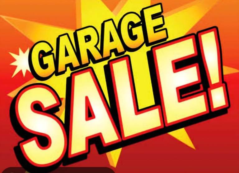 GARAGE SALE SATURDAY 16TH MAY 