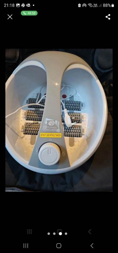 Rio Deluxe Foot Spa Bath & Massager