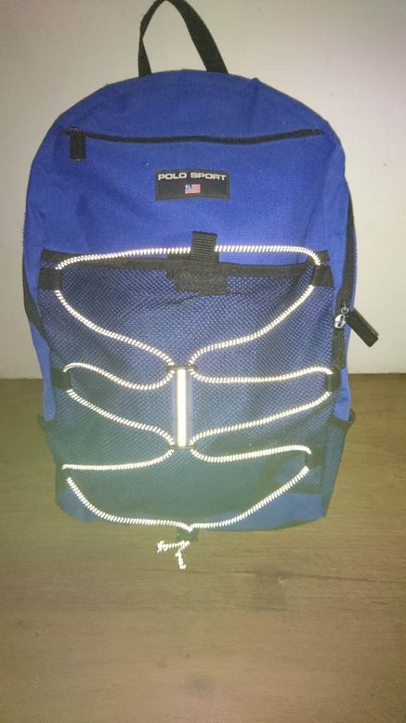 POLO SPORT BACKPACK RALPH LAUREN BLUE RUCKSACK