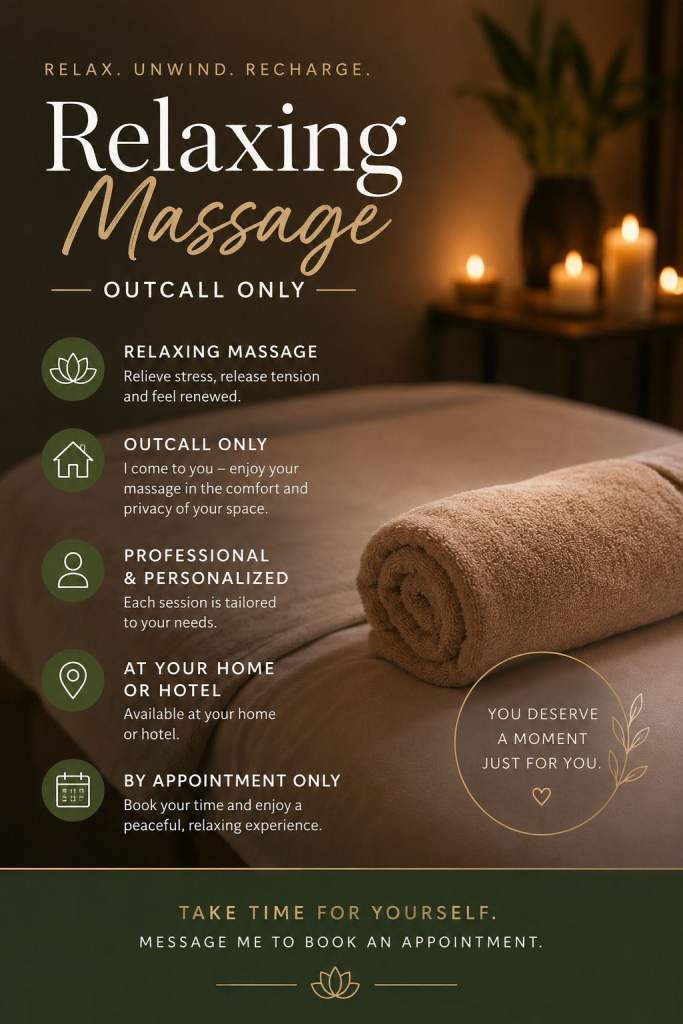 Outcall massage 