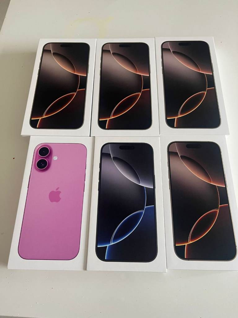 iPhone 16 128gb lik new £480 new £550 unlocked with Apple Warranty