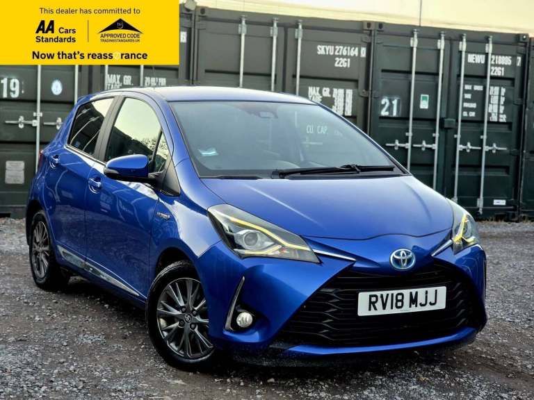 2018 Toyota Yaris 1.5 VVT-h Excel Hatchback 5dr Petrol Hybrid E-CVT Euro 6 (s/s) (15in Alloy) Hat...