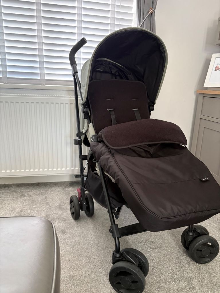 Silver Cross Pushchair - Good Condition, Grey
